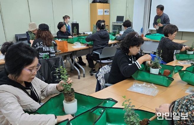 주민 활동 모습