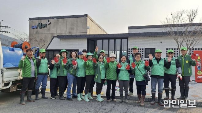 청소 현장 사진