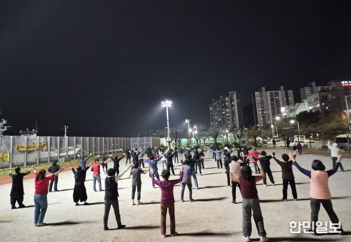 다대 달빛광장체조