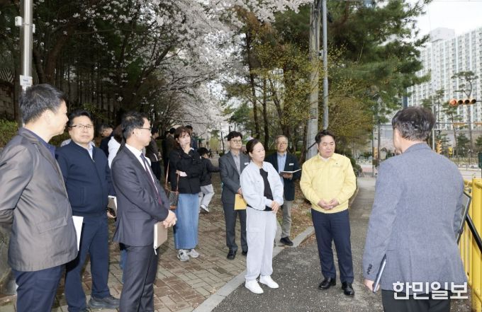 배방초 인근 현장 점검