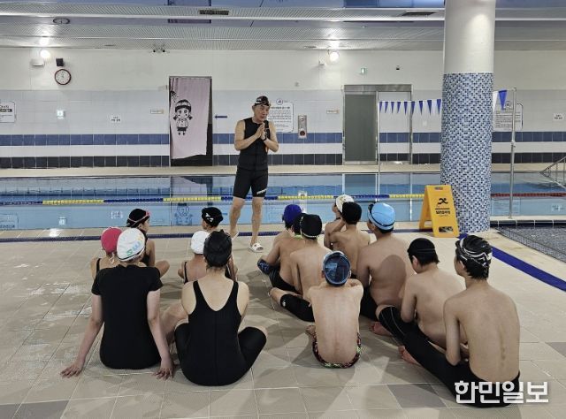 태안군가족공감센터 내 어린이수영장 모습.