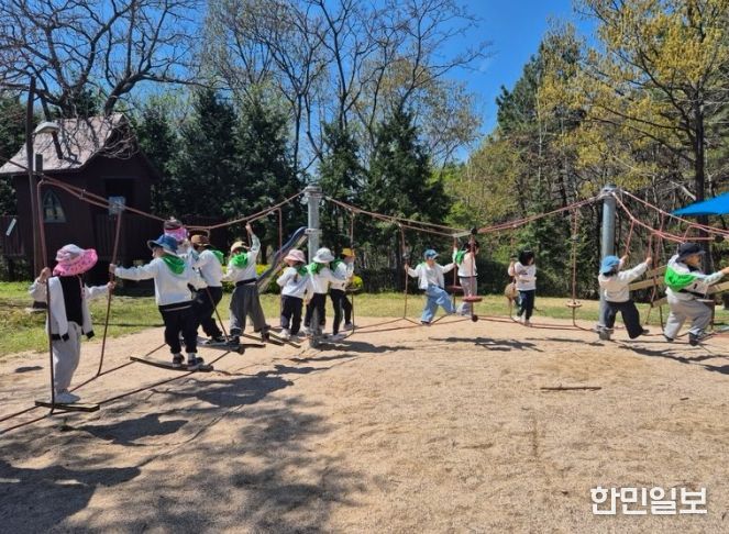 유아숲체험원 ‘봄맞이 숲체험’ 호응