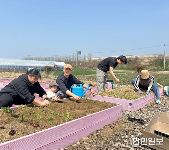 ‘자연으로 농업을 배우다’ 도시농업 체험농장 도란도란 개장