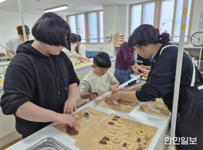 모양쿠키 꾸미기.