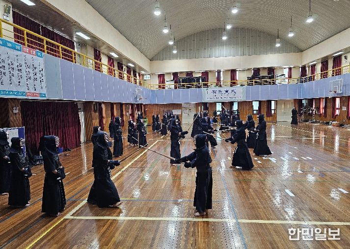 김해시체육회 검도단, 지역 꿈나무와 함께하는 ‘합동훈련’ 실시