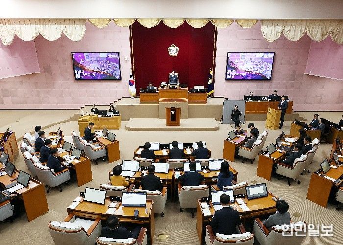 안양시의회, 제310회 임시회 개회