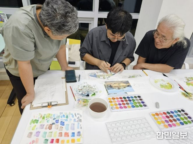 영암군, 일상을 그리다...‘어반스케치’ 드로잉 교실 운영