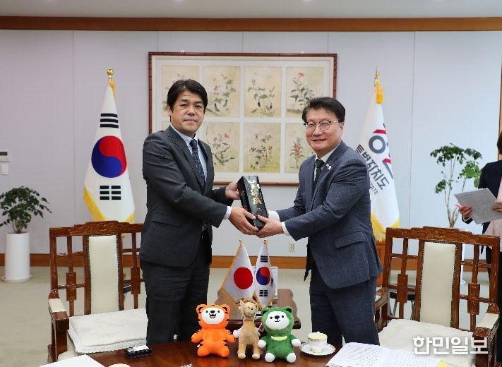 일본 돗토리현 대표단 강원 방문