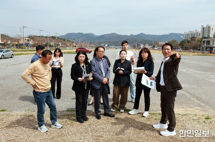 산업건설위원회 현장확인(제천비행장)