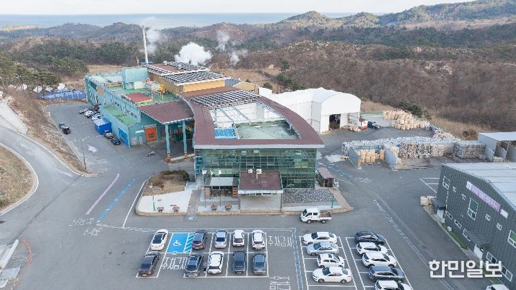 고성군 폐기물종합처리시설(죽왕면 향목리 225) 전경