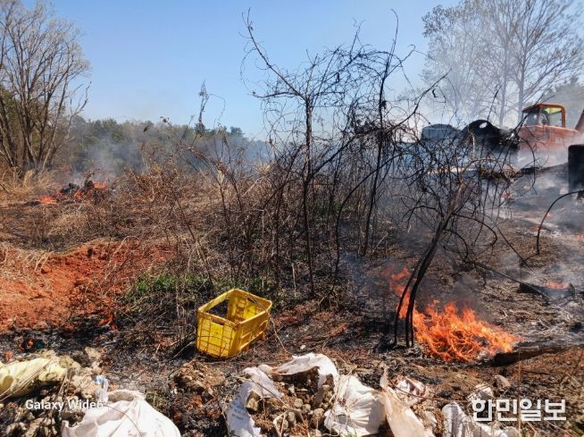 소각 부주의 막는다.. 나주소방서 봄철 예방활동 강화