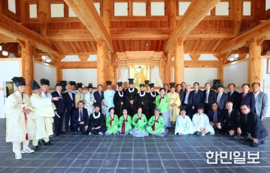 함양군 고운 최치원 선생 춘기 제향 봉행